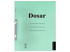 Dosar din carton, incopciat 1/1, verde, Paperland