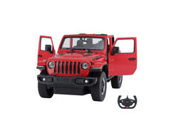 Masina cu telecomanda Rastar Jeep Wrangler, RC, 1:14, Rosu