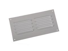 Grila metalica Vents, otel, alb, 200 x 100 mm