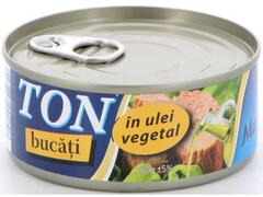 Ton bucati in ulei Marina Blue, 160 g