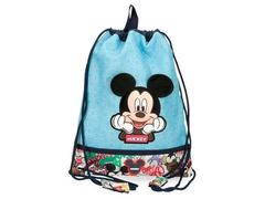 Sac scoala baieti, Mickey Mouse Be Cool, 27x34 cm