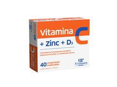 VITAMINA C+ZN+D3 40B FITERMAN