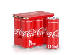 Bautura racoritoare Coca-Cola Original doza 6X0.33L