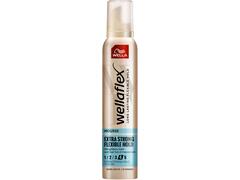 Spuma pentru par Wellaflex Flexible cu fixare extra puternica, Fixare: 4/5, 200 ML