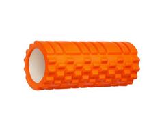 Rola masaj Foam Roller Orion, EVA, 33 cm, Portocaliu