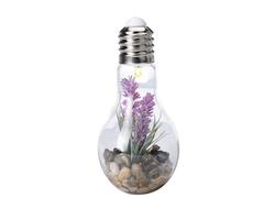 Veioza Bec, cu planta decorativa, 1xLED, 230 mm