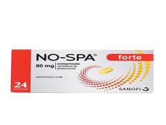 No-Spa Forte, 80 mg, 24 comprimate, Sanofi