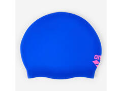 Cască de baie Arena silicon pentru păr lung Albastru-Roz