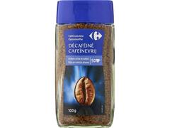 Cafea solubila decafeinizata Carrefour 100g