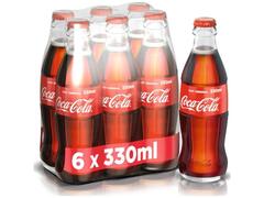 Coca Cola Bautura carbo sticla 6x0.33l