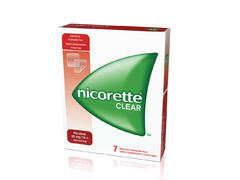 NICORETTE CLEAR 25MG/16H PLASTURI TRANSDERMICI 7BUC