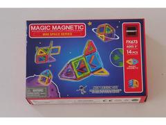 Set puzzle magnetic, 14 piese