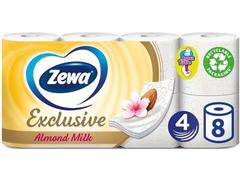 Hartie igienica Zewa Exclusive Almond Milk 4 straturi 8 role
