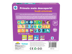 Puzzle Primele mele descoperiri, Smile Games, Invata antonimele, 24 piese