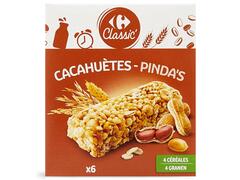 Batoane De Cereale Si Arahide 6X21G Carrefour Classic