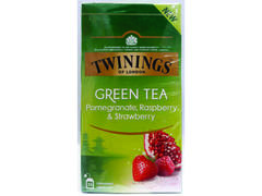 Ceai Verde Cu Rodie, Zmeura Si Capsuni 25 X 1.5 G Twinings