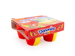 Branzica De Vaci Cu Capsuni Si Banane 4X95G Danonino