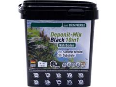 Substrat fertil pentru acvariu Dennerle Deponit Mix Black 10in1 2.4kg