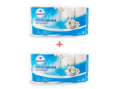 Hartie Igienica Alba, Carrefour Essential, 8 Role, 3 Straturi