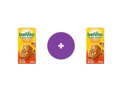 Belvita Biscuiti cu cereale, miere, alune si bucatele de ciocolata 300g, Al 2-lea -30%