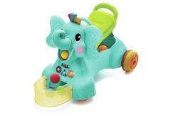 Masinuta fara pedale pentru copii, B Kids, elefant 3 in 1
