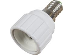 Adaptor dulie E14 - GU10 ceramica si plastic