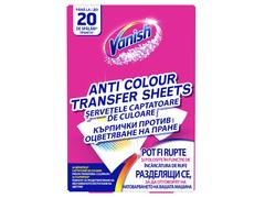 Servetele anti-transfer de culoare Vanish 20 buc