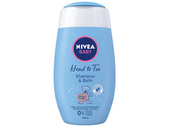 Sampon si gel de dus delicat Nivea Baby 200 ml