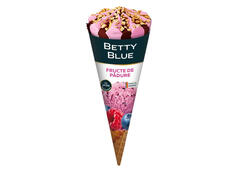 Inghetata cu fructe de padure, migdale si ciocolata belgiana Betty Blue, 170 ml
