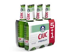 Bere Sticla Ciuc Premium 0.33L/6 Pack (5+1)