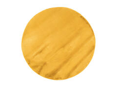 Covor Romantic rotund Indomex, 80cm, Culoarea Galben