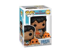 Figurina Funko Pop Disney Lilo and Stitch - Lilo with Pudge 1047, vinil, Multicolor