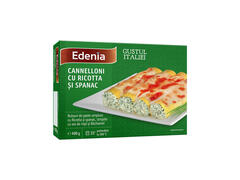Cannelloni cu ricotta si spanac Edenia 400 g