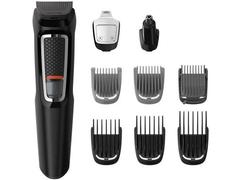 Aparat de tuns 9 in 1 Philips MG3740/15 Multigroom Series 3000, 9 instrumente (Negru)