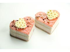 Desert inima cu capsuni 2x200 g