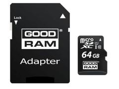 MICROSD+AD CLS10 64GB GOODRAM