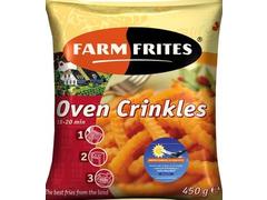 Farm frites crinkle 450gr