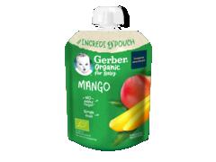 Gerber Bio Mango, Piure Bebelusi, De La 6 Luni, 80G