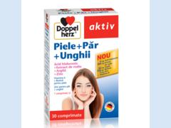 DOPPELHERZ AKTIV PIELE + PAR + UNGHII 30CPR