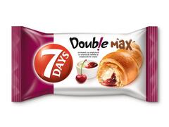 7Days Double Max Croasant cu crema cu aroma de vanilie & crema cu visine 80g