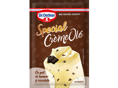 Dr.Oetker Special Crème Ole cu gust de Banane si Ciocolata 110g