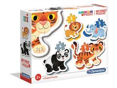 Puzzle Clementoni, Animale salbatice, 2 3 4 5 piese