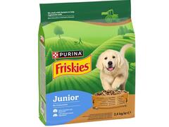 Friskies Junior Hrana Caini Curcan&Legume 2.4Kg