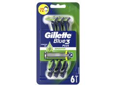 Aparat de ras de unica folosinta Gillette Blue3 Sensitive, 6 bucati