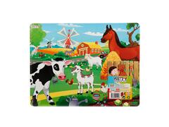Puzzle Witty Puzzlezz, 30 piese, Animale de la ferma