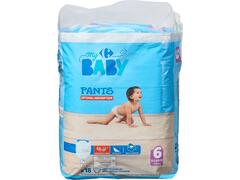 Scutece bebe Carrefour Baby nr 6, +16 kg, 18 buc
