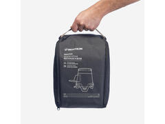 Arzător pe lemn 500 pentru camping și bivuac, din oțel inoxidabil