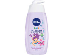 NIVEA sampon si gel de dus 2in1  Berry pentru copii 500ml