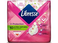 Absorbante Libresse Ultra Normal cu aloe vera si musetel 10 bucati