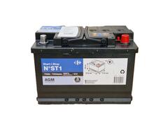 Baterie Auto Start&Stop Carrefour St1 Agm 70Ah 720A